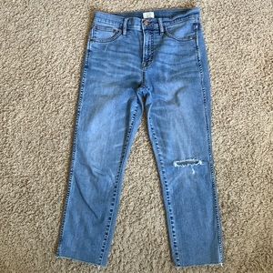 J.Crew Vintage Straight size 29 distressed blue jeans